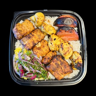 SEAFOOD COMBO #2 - SALMON & CHICKEN