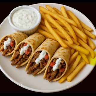 4 GYRO & FRIES PACKAGE