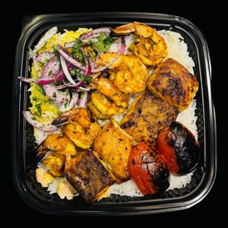 SEAFOOD COMBO #3 - SHRIMP & CHICKEN